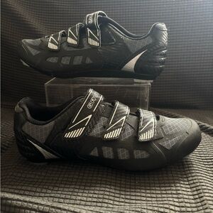 Gavin Men's Black Cycling Shoes